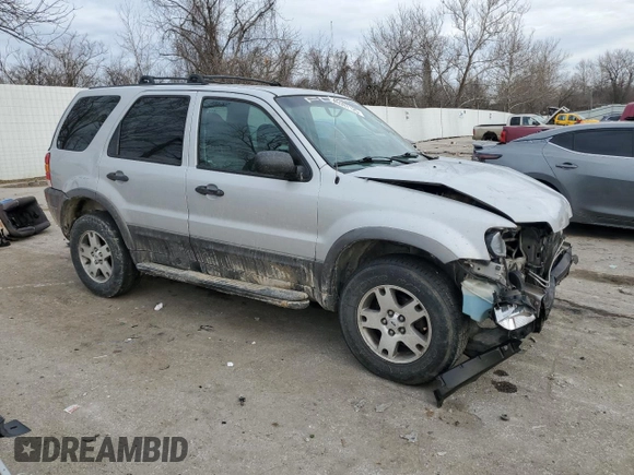 2004 Ford Escape XLT with VIN 1FMYU03134KA19384, listed as a Copart auction lot 46597125 with 173,947 mi miles and Salvage Title. Bid and sale history available at carsss.com. Image 4.