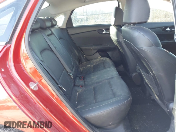 2019 Kia Forte EX with VIN 3KPF54AD7KE070948, listed as a IAAI auction lot 41982763 with 104,915 mi miles. Bid and sale history available at carsss.com. Image 8.