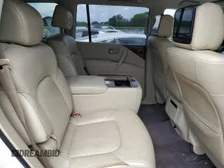 2017 Infiniti QX80 with VIN JN8AZ2NF8H9640603, listed as a Copart auction lot 60391994 with 120,152 mi miles and Salvage Title. Bid and sale history available at carsss.com. Image 11.
