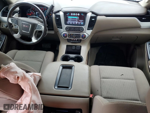 2019 GMC Yukon SLE with VIN 1GKS2AKC5KR386739, listed as a Copart auction lot 44595045 with 80,893 mi miles and Salvage Title. Bid and sale history available at carsss.com. Image 8.