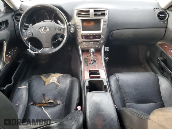 2008 Lexus IS 250 with VIN JTHBK262285063069, listed as a Copart auction lot 41902565 with Not Provided miles and Clean Title. Bid and sale history available at DreamBid. Image 8.