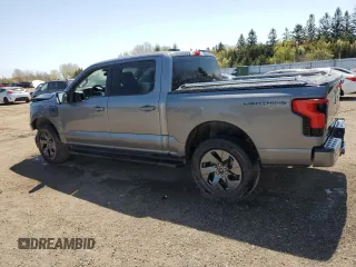 2024 Ford F-150 Lightning Flash с VIN 1FT6W3L74RWG04714, выставлен на аукционе Copart как лот 56320265 с пробегом 13 454 миль миль и Списание • Salvage title. История ставок и продаж доступна на DreamBid. Изображение 2.