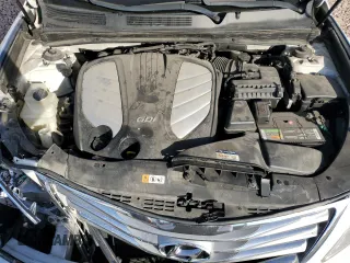 2014 Hyundai Azera with VIN KMHFG4JG4EA346316, listed as a Copart auction lot 86545734 with 155,590 mi miles and Salvage title. Bid and sale history available at DreamBid. Image 11.