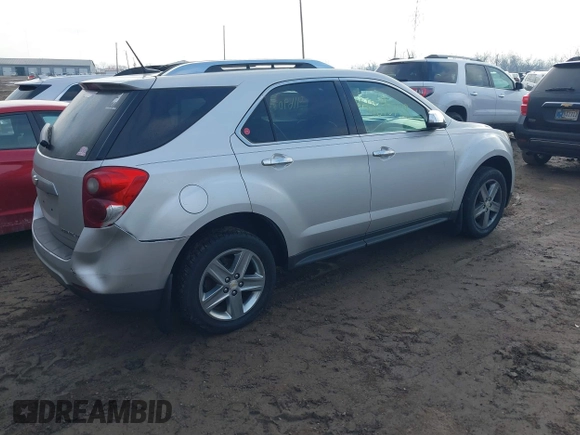2014 Chevrolet Equinox LTZ with VIN 1GNFLHEK8EZ112162, listed as a IAAI auction lot 41690738 with 141,722 mi miles. Bid and sale history available at carsss.com. Image 4.