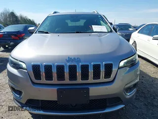 2021 Jeep Cherokee Limited with VIN 1C4PJMDX5MD119056, listed as a IAAI auction lot 41828573 with 56,507 mi miles. Bid and sale history available at carsss.com. Image 12.