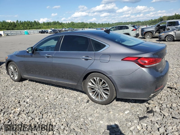 2015 Hyundai Genesis 3.8L with VIN KMHGN4JE2FU063843, listed as a Copart auction lot 68433684 with 152,730 mi miles and Salvage Title. Bid and sale history available at carsss.com. Image 2.