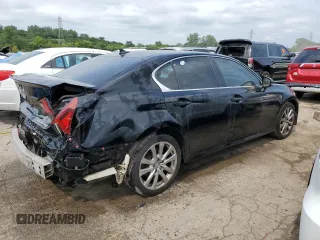 2013 Lexus GS 350 with VIN JTHCE1BL9D5017379, listed as a Copart auction lot 62955974 with 154,531 mi miles and Salvage title. Bid and sale history available at DreamBid. Image 3.
