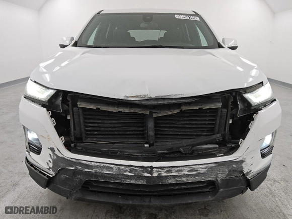 2023 Chevrolet Traverse LT Cloth with VIN 1GNERGKW2PJ135658, listed as a Copart auction lot 50096105 with 77,398 mi miles and Clean Title. Bid and sale history available at carsss.com. Image 5.