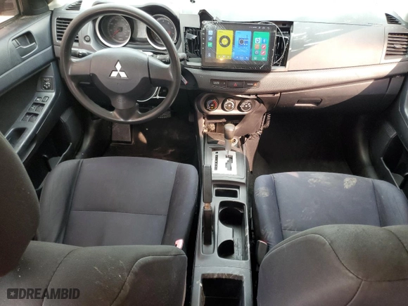 2008 Mitsubishi Lancer DE with VIN JA3AU16U68U035329, listed as a Copart auction lot 43529785 with 204,495 mi miles and Salvage Title. Bid and sale history available at carsss.com. Image 8.