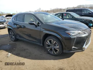 2022 Lexus UX 250h with VIN JTHP9JBH8N2057425, listed as a Copart auction lot 45984885 with 44,924 mi miles and Salvage title. Bid and sale history available at DreamBid. Image 4.