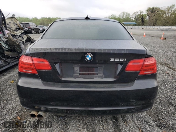 2012 BMW 3 Series 328i with VIN WBAKE5C59CJ106263, listed as a Copart auction lot 51776905 with 102,081 mi miles and Salvage Title. Bid and sale history available at carsss.com. Image 6.