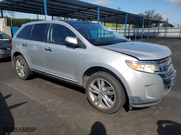 2011 Ford Edge SEL with VIN 2FMDK3JC0BBB61774, listed as a Copart auction lot 51147385 with 96,333 mi miles and Salvage Title. Bid and sale history available at carsss.com. Image 4.