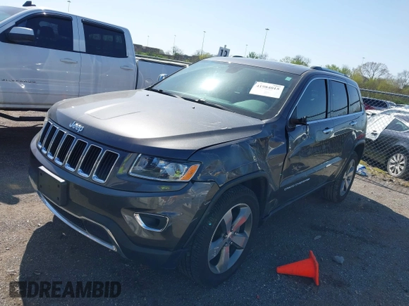 2016 Jeep Grand Cherokee Limited 75th Anniversary with VIN 1C4RJFBG0GC359648, listed as a IAAI auction lot 41984015 with 126,159 mi miles and . Bid and sale history available at DreamBid. Image 6.