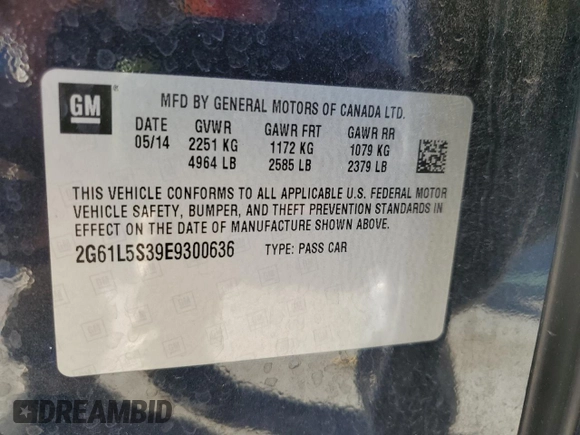 2014 Cadillac XTS z VIN 2G61L5S39E9300636, wystawiony jako Copart lot #78068634 z przebiegiem 117 549 mil mil oraz Szkody całkowita. Historia ofert i sprzedaży dostępna na DreamBid. Obrazek 12.