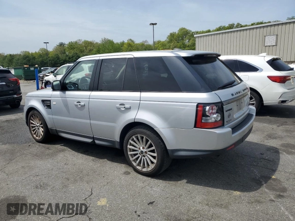 2012 Land Rover Range Rover Sport HSE with VIN SALSF2D41CA728630, listed as a Copart auction lot 56893035 with 158,737 mi miles and Salvage title. Bid and sale history available at DreamBid. Image 2.