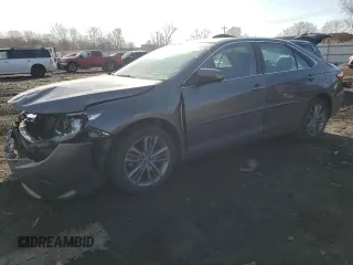 2017 Toyota Camry XLE with VIN 4T1BF1FK3HU659325, listed as a Copart auction lot 48697785 with 62,585 mi miles and Salvage Title. Bid and sale history available at carsss.com. Image 1.