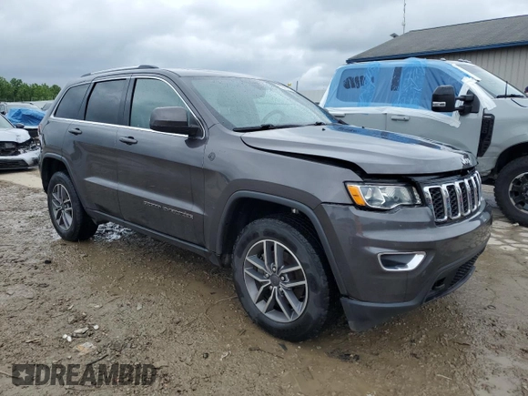 2020 Jeep Grand Cherokee Laredo E with VIN 1C4RJFAG1LC343406, listed as a Copart auction lot 60645785 with 51,831 mi miles and Salvage title. Bid and sale history available at DreamBid. Image 4.
