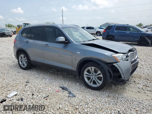 2016 BMW X3 xDrive35i z VIN 5UXWX7C57G0R18374, wystawiony jako Copart lot #54073525 z przebiegiem 138 399 mil mil oraz Szkoda całkowita • Salvage title. Historia ofert i sprzedaży dostępna na DreamBid. Obrazek 4.