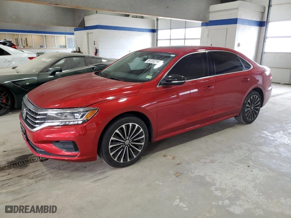 2022 Volkswagen Passat 2.0T Limited Edition with VIN 1VWBA7A38NC009751, listed as a Copart auction lot 81232744 with 25,737 mi miles and Salvage Title. Bid and sale history available at carsss.com. Image 1.