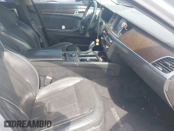 2017 Genesis G80 3.8L with VIN KMHGN4JE6HU176276, listed as a IAAI auction lot 42621332 with 130,265 mi miles and . Bid and sale history available at DreamBid. Image 5.