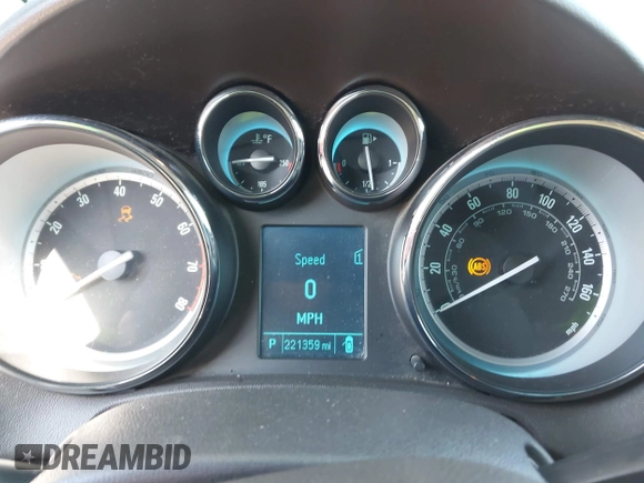 2013 Buick Verano Group with VIN 1G4PS5SK1D4127385, listed as a IAAI auction lot 41983570 with 221,359 mi miles and . Bid and sale history available at DreamBid. Image 7.