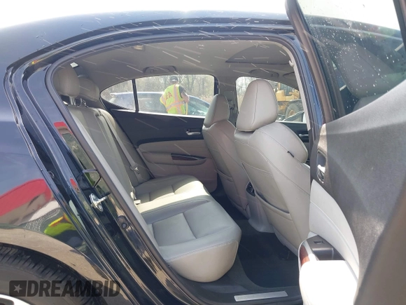 2016 Acura TLX with VIN 19UUB1F34GA006764, listed as a IAAI auction lot 41964533 with 144,292 mi miles. Bid and sale history available at carsss.com. Image 8.