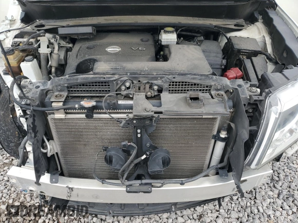 2016 Nissan Pathfinder Platinum with VIN 5N1AR2MN7GC657846, listed as a Copart auction lot 61353405 with 100,692 mi miles and Salvage title. Bid and sale history available at DreamBid. Image 12.