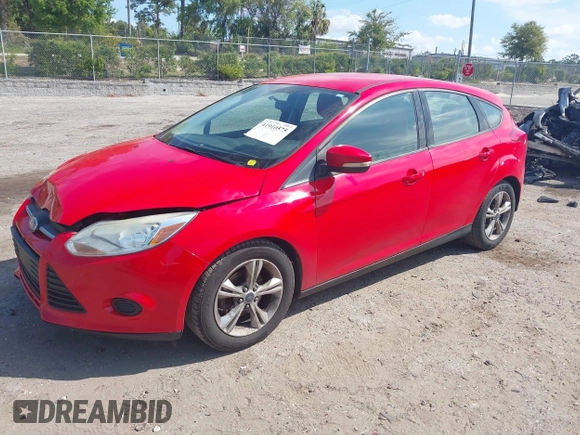 2013 Ford Focus SE with VIN 1FADP3K22DL338846, listed as a IAAI auction lot 41910575 with 200,875 mi miles. Bid and sale history available at carsss.com. Image 17.