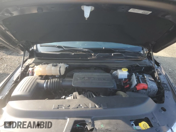 2020 Ram 1500 Big Horn with VIN 1C6RRFBG8LN297687, listed as a Copart auction lot 67943934 with 20,615 mi miles and Salvage Title. Bid and sale history available at carsss.com. Image 12.