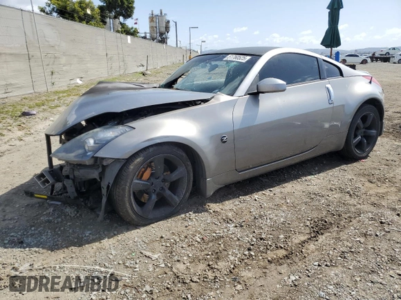 2008 Nissan 350Z Grand Touring with VIN JN1BZ34E08M750981, listed as a Copart auction lot 51760525 with Not Provided miles and Salvage Title. Bid and sale history available at carsss.com. Image 1.