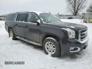 2017 GMC Yukon XL SLT with VIN 1GKS2GKC7HR193472, listed as a Copart auction lot 45118215 with 226,640 mi miles and Salvage Title. Bid and sale history available at carsss.com. Image 4.