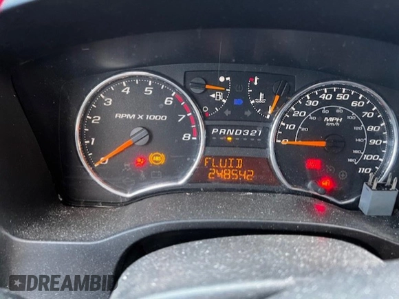 2008 GMC Canyon SLE1 with VIN 1GTCS13E488103794, listed as a Copart auction lot 75590444 with 248,542 mi miles and Salvage Title. Bid and sale history available at carsss.com. Image 9.
