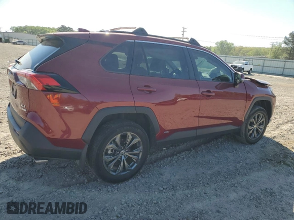 2024 Toyota RAV4 Hybrid XLE Premium with VIN 4T3B6RFV0RU141593, listed as a Copart auction lot 52819155 with 35,589 mi miles and Salvage Title. Bid and sale history available at DreamBid. Image 3.