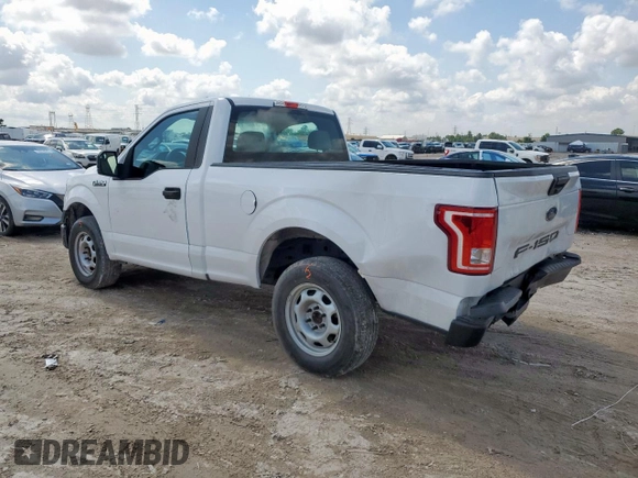 2016 Ford F-150 XL with VIN 1FTMF1C89GKF46916, listed as a Copart auction lot 58996645 with 110,102 mi miles and Salvage title. Bid and sale history available at DreamBid. Image 2.