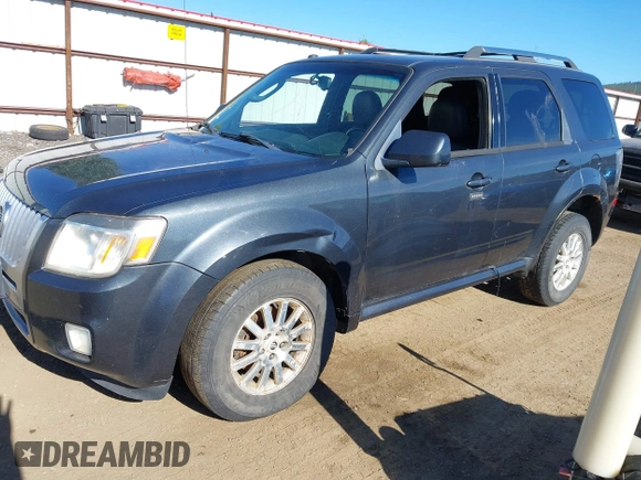 2010 Mercury Mariner Premier with VIN 4M2CN9HG6AKJ17408, listed as a IAAI auction lot 42374385 with 190,488 mi miles and . Bid and sale history available at DreamBid. Image 2.