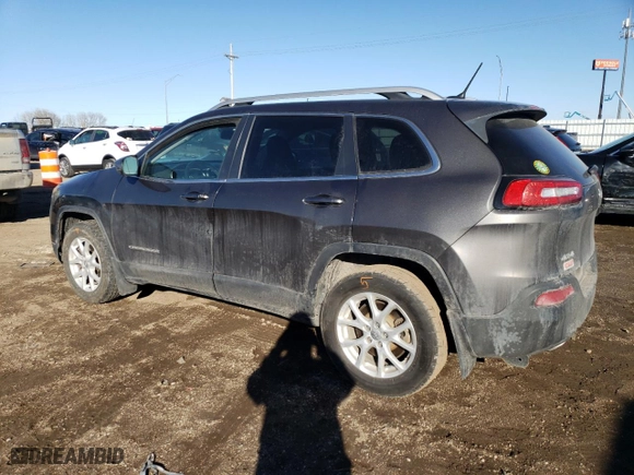 2014 Jeep Cherokee Latitude with VIN 1C4PJMCS4EW203011, listed as a Copart auction lot 46990805 with 83,046 mi miles and Salvage Title. Bid and sale history available at carsss.com. Image 2.