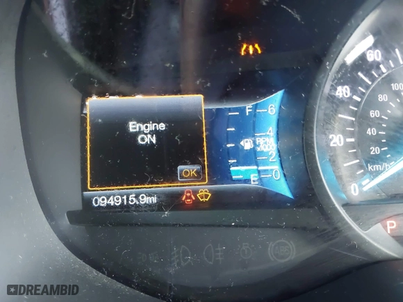 2015 Ford Edge SEL with VIN 2FMTK4J86FBC24301, listed as a IAAI auction lot 41758820 with 94,915 mi miles. Bid and sale history available at carsss.com. Image 15.