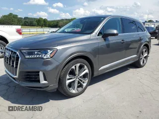 2020 Audi Q7 Prestige with VIN WA1VXAF77LD005098, listed as a Copart auction lot 64656425 with 74,368 mi miles and Clean title. Bid and sale history available at DreamBid. Image 1.