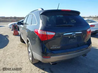 2012 Hyundai Veracruz Limited with VIN KM8NU4CC5CU203966, listed as a IAAI auction lot 41405622 with 150,938 mi miles. Bid and sale history available at carsss.com. Image 3.