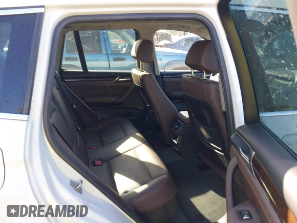 2017 BMW X3 xDrive28i with VIN 5UXWX9C39H0W77753, listed as a IAAI auction lot 42130802 with 76,854 mi miles and . Bid and sale history available at DreamBid. Image 8.