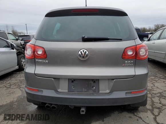 2010 Volkswagen Tiguan SEL with VIN WVGBV7AX6AW514766, listed as a Copart auction lot 45982075 with Not Provided miles and Clean Title. Bid and sale history available at DreamBid. Image 6.