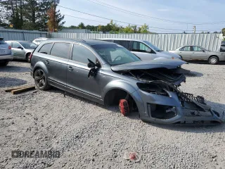 2015 Audi Q7 3.0L TDI Prestige with VIN WA1WMAFE0FD033213, listed as a Copart auction lot 71617244 with 0 mi miles and Salvage Title. Bid and sale history available at carsss.com. Image 4.