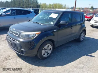 2014 Kia Soul with VIN KNDJN2A21E7032391, listed as a IAAI auction lot 42035942 with 102,735 mi miles. Bid and sale history available at carsss.com. Image 2.
