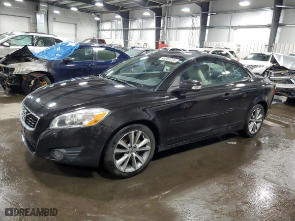 2011 Volvo C70 with VIN YV1672MC9BJ110025, listed as a Copart auction lot 43259725 with NaN miles and Salvage Title. Bid and sale history available at carsss.com. Image 1.