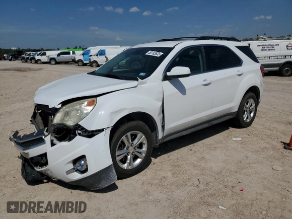 2012 Chevrolet Equinox LT w/2LT with VIN 2GNFLNEK9C6145906, listed as a Copart auction lot 50183635 with 164,526 mi miles and Salvage Title. Bid and sale history available at carsss.com. Image 1.