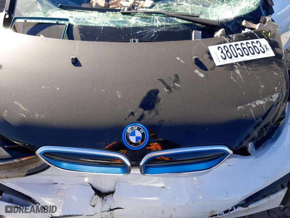 2018 BMW i3 with VIN WBY7Z4C58JVD97322, listed as a Copart auction lot 38056663 with 44,637 mi miles. Bid and sale history available at carsss.com. Image 11.