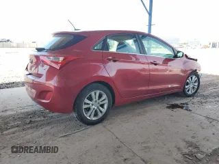 2014 Hyundai Elantra GT with VIN KMHD35LH1EU201747, listed as a Copart auction lot 52236025 with 65,268 mi miles and Salvage Title. Bid and sale history available at carsss.com. Image 3.