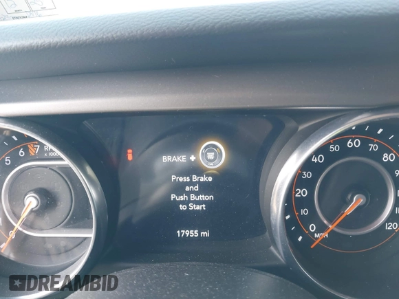 2021 Jeep Wrangler Unlimited Sport S with VIN 1C4HJXDG9MW836411, listed as a IAAI auction lot 41844148 with 17,955 mi miles. Bid and sale history available at carsss.com. Image 16.