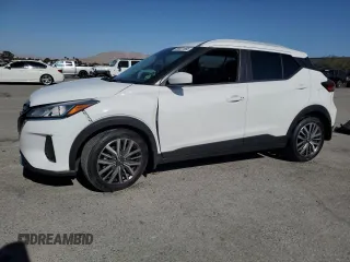 2023 Nissan Kicks SV with VIN 3N1CP5CV4PL522305, listed as a Copart auction lot 58031965 with 27,462 mi miles and Salvage title. Bid and sale history available at DreamBid. Image 1.
