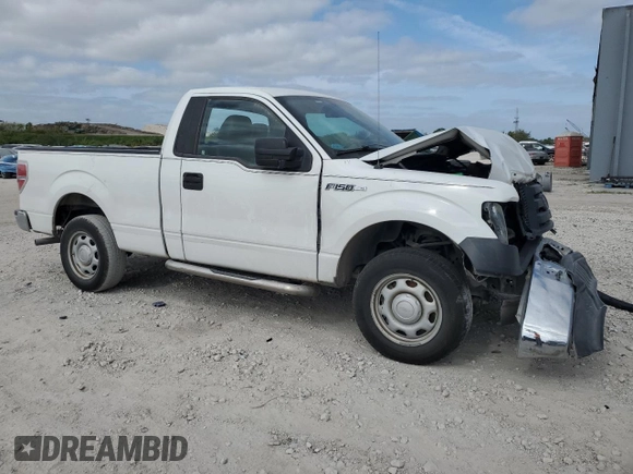 2011 Ford F-150 XL with VIN 1FTMF1CM6BFB39215, listed as a Copart auction lot 51974565 with 318,520 mi miles and Salvage Title. Bid and sale history available at DreamBid. Image 4.